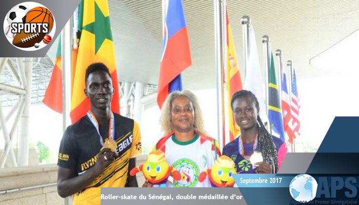World Roller Games 2017 : Deux médailles d’or pour le Sénégal