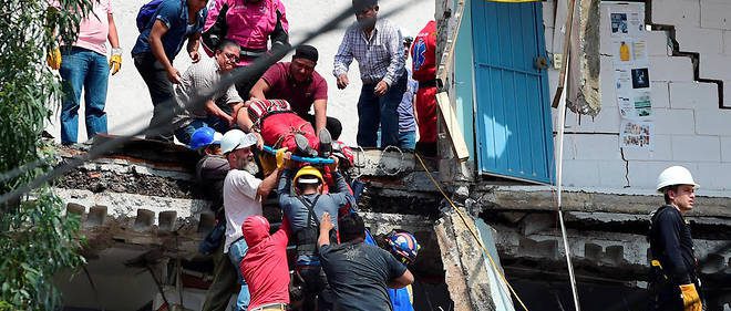 Mexique : Après le séisme meurtrier, plus de 200 morts enregistrés