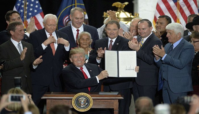 Etats-Unis : Trump défie les protecteurs de l’environnement en mettant en danger deux monuments de l’Utah