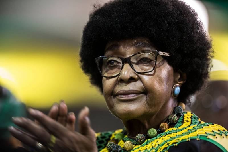 URGENT: Décès de Winnie Mandela, l’ex-épouse de Nelson Mandela