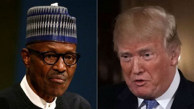 Buhari du Nigeria sera le premier Président d’Afrique sub-saharienne reçu par Trump