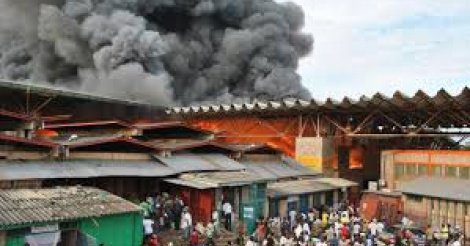 Un violent incendie s’est déclaré au marché Thiaroye
