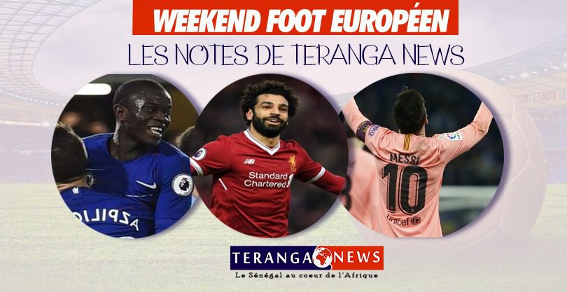 Spécial week end Foot : Les notes de Teranga News #61