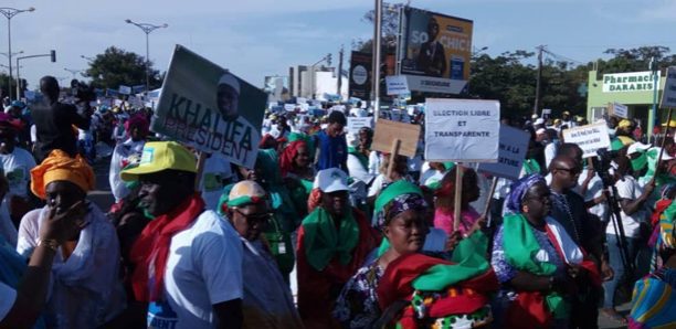 Dakar : Le tout en images de la marche de l’opposition pour des élections démocratiques
