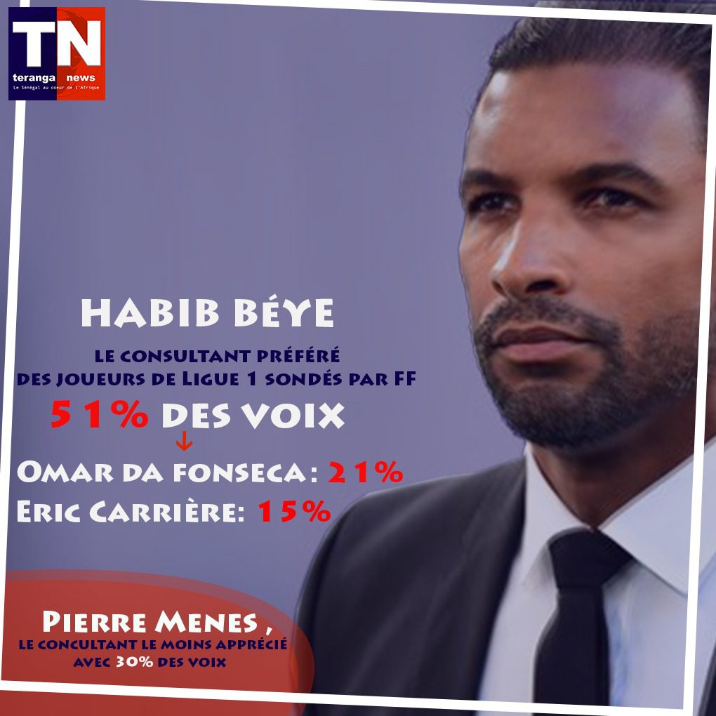 France Ligue 1 : Habib Béye plébiscité consultant le plus aimé des joueurs