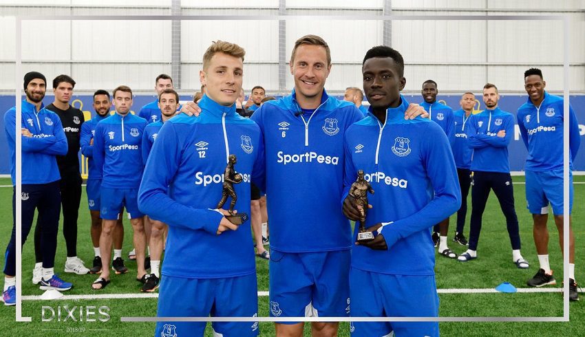 Angleterre : Idrissa Gana Gueye élu co-meilleur joueur d’Everton avec son partenaire Lucas Digne