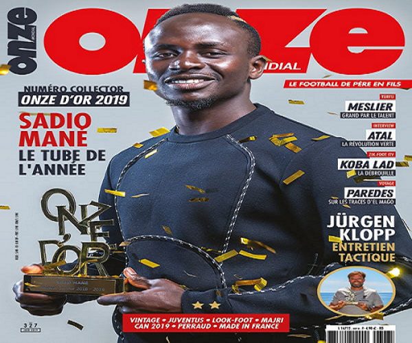 Football : Sadio Mané remporte le « Onze d’Or » du meilleur joueur de la saison