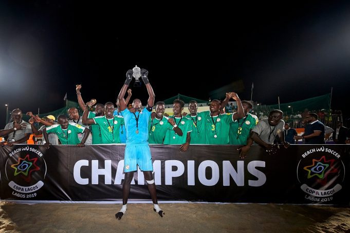 Beach Soccer : Le Sénégal bat l’Angleterre et remporte le trophée de la Copa Lagos 2019