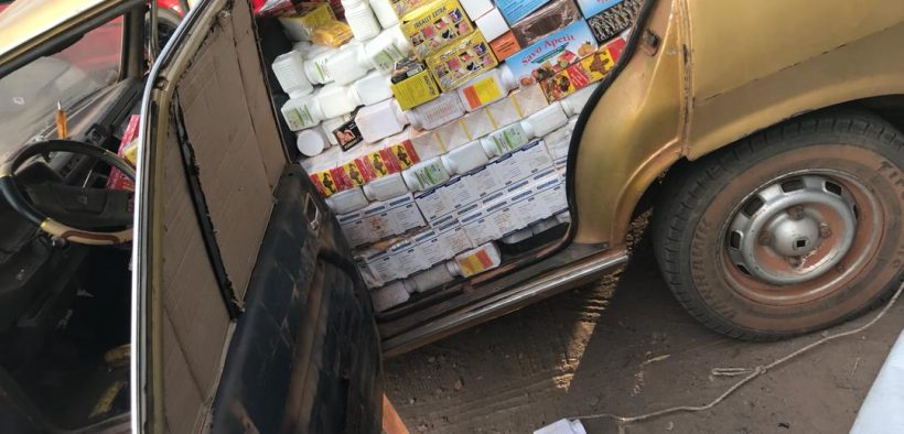Kaffrine : La Subdivision des Douanes a effectué une saisie de médicaments d’une valeur de 61 millions 500 mille FcFa
