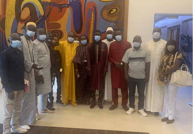 Le Collectif Mbour 4 reçu en audience au Palais de la République