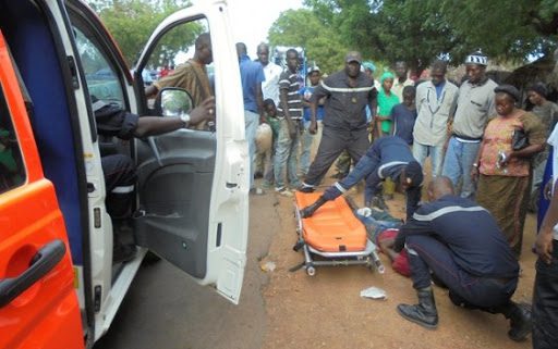 Accident de la route : Un mort et plusieurs blessés graves à Gandiaye