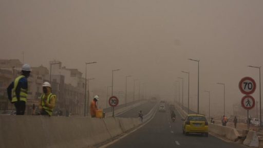 Pollution de l’air : Le nuage de poussière devrait se dissiper progressivement dès jeudi