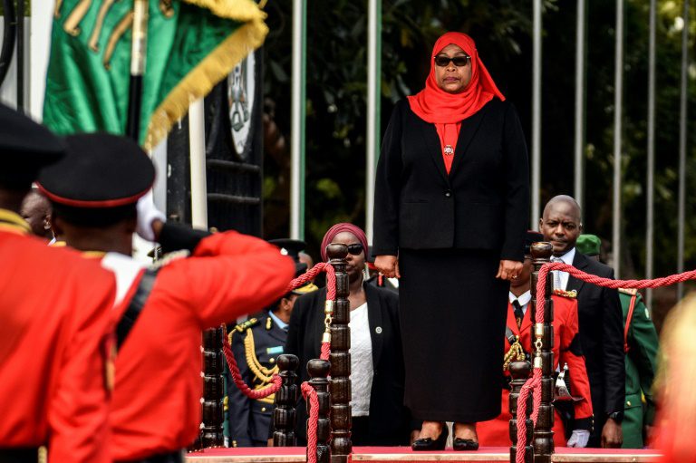 SAMIA SULULU HASSAN première femme présidente de la Tanzanie