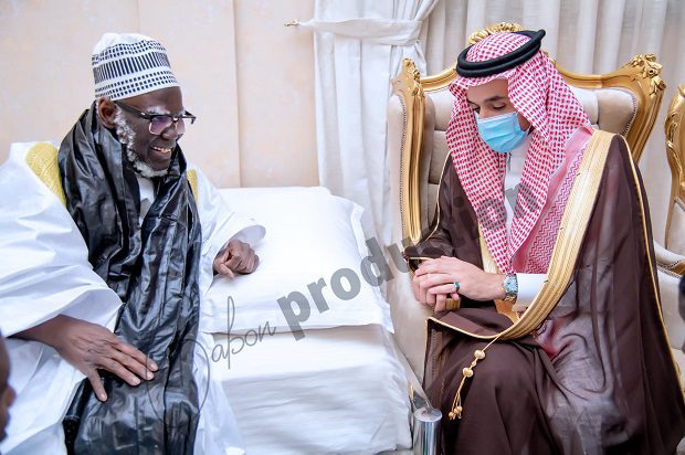 Touba : L’ambassadeur du Royaume d’Arabie Saoudite reçu par le khalife général des Mourides
