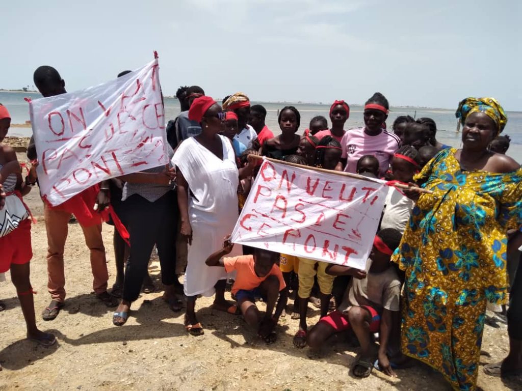Fatick-Fimela : Des habitants de Djilor Djidiack s’opposent à la construction d’un ponton par un promoteur étranger
