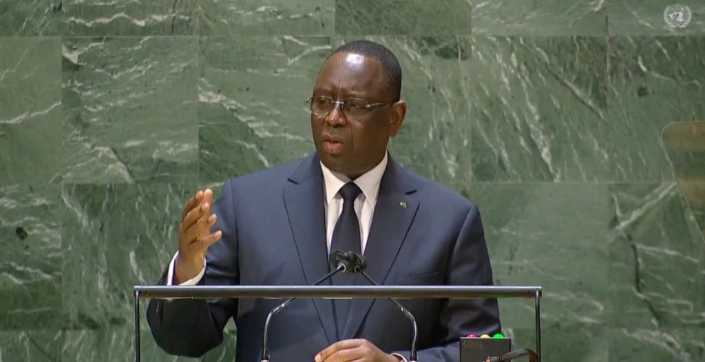 Lisez l’intégralité du discours de Macky Sall à la 76ème AG de l’ONU