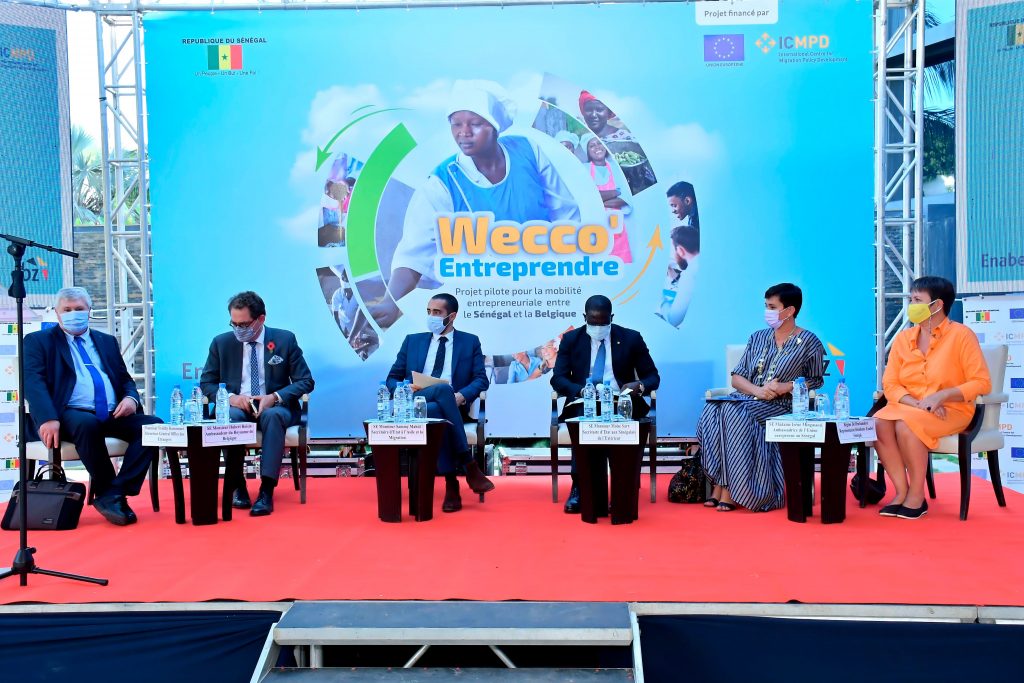 Lancement du Projet pilote pour la mobilité entrepreneuriale entre le Sénégal et la Belgique