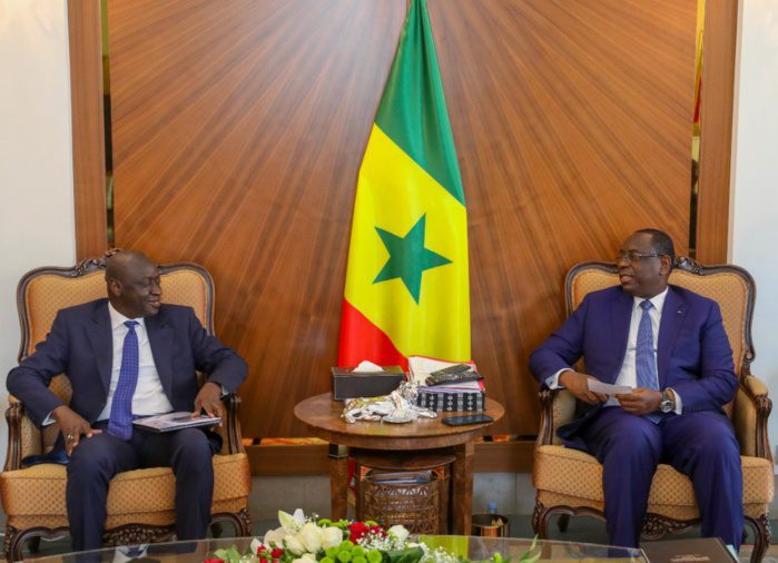 Entretien entre le président Macky Sall et le vice-président de la Banque Mondiale pour l’Afrique de l’Ouest et du Centre