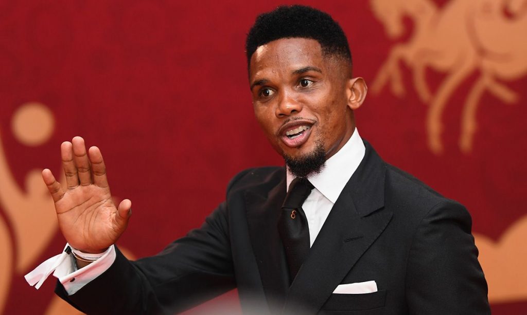 Samuel Eto’o élu président de la FECAFOOT