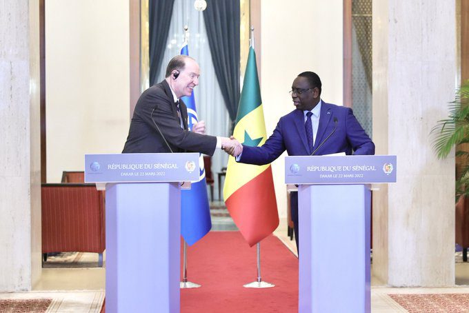 Déclaration conjointe de Macky Sall et David Malpass : Le portefeuille Banque mondiale-Etat du Sénégal passé en revue