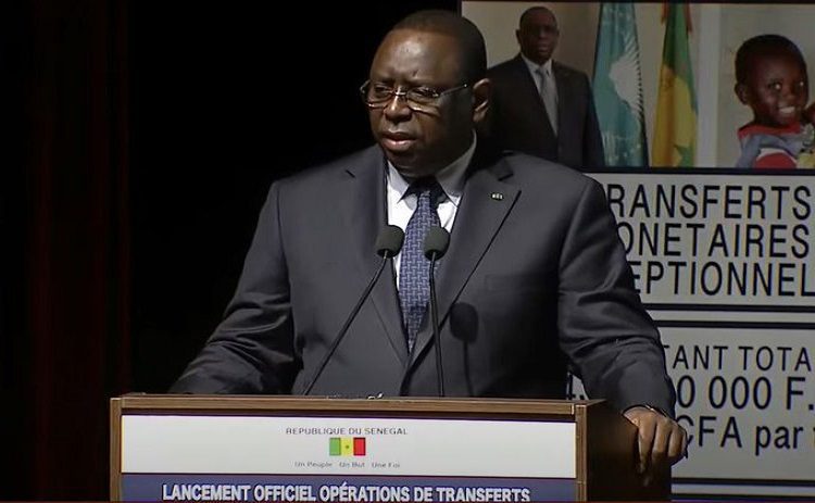 Macky Sall magnifie « le recul de la pauvreté grâce à une politique volontariste d’inclusion sociale »