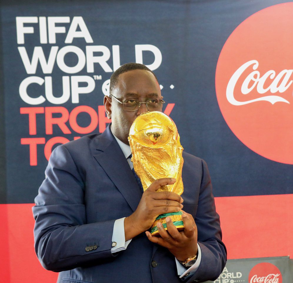 Trophy Tour : « Dame Coupe, le Sénégal par ma voix te déclare sa flamme », Macky Sall