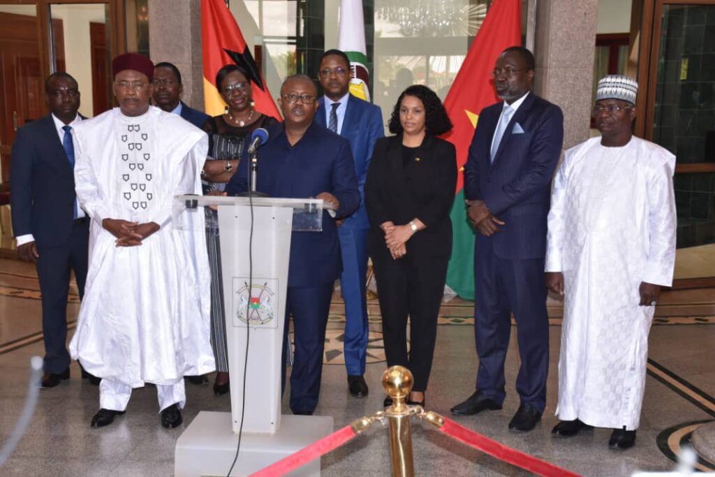 Une délégation de la Cédéao à Ouagadougou ce lundi