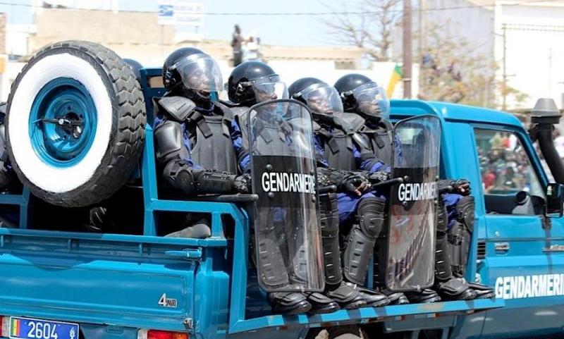 La Gendarmerie fait échouer une attaque à main armées au Pôle urbain de Diamniadio, 2 individus interpellés