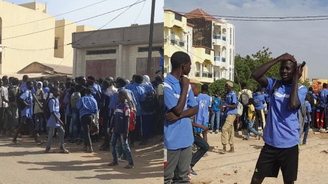 72 H de grève : Les élèves du nouveau lycée de Kaolack réclament de meilleures conditions d’études
