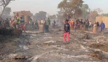Kédougou : Un incendie ravage environ 200 cases à Bantako