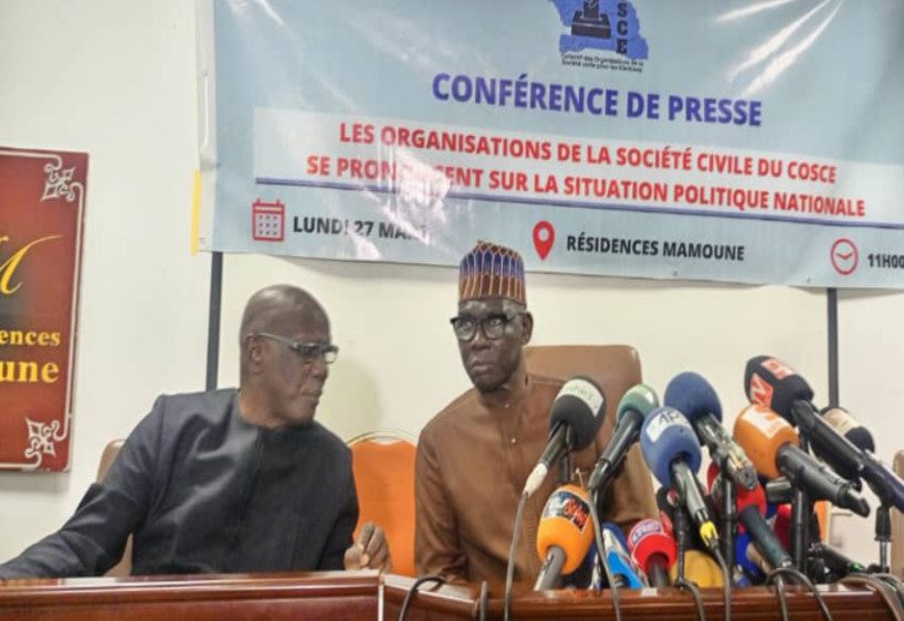 Paix et cohésion sociale : La société civile exhorte les acteurs à renouer avec le dialogue