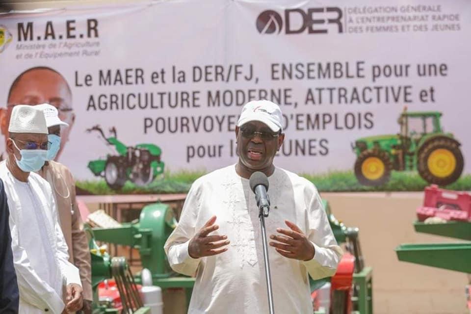 Agriculture : Macky Sall annonce un budget ‘’exceptionnel’’ de 100 milliards FCFA pour la campagne agricole 2023-2024