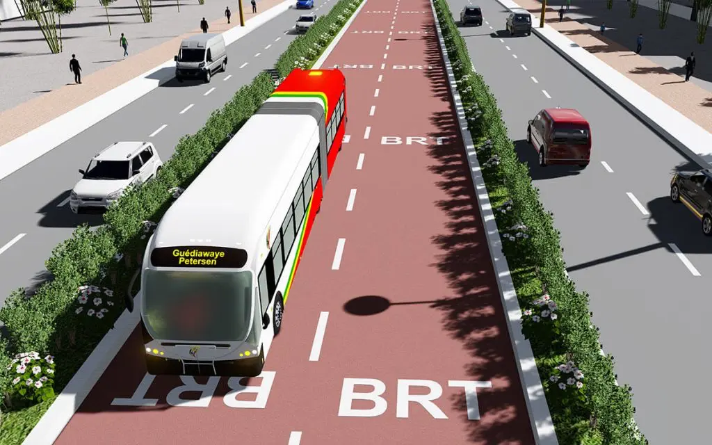 BRT de Dakar : Vingt bus réceptionnés au terminal de Dakar; mis en service au 2e semestre 2023