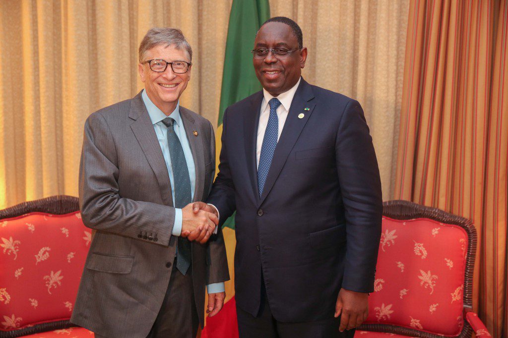 Macky Sall magnifie l’action de Bill Gates et les efforts et ressources consacrés à la santé