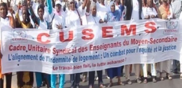 Thiès : Le CUSEMS exige la libération des enseignants arrêtés