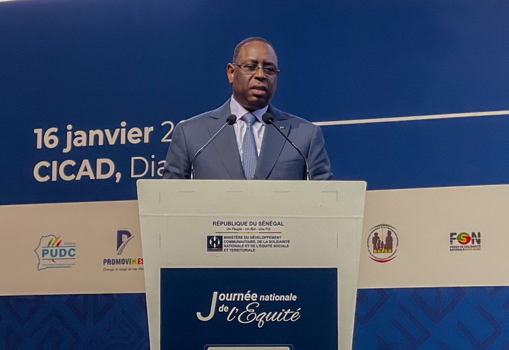 1ere édition Journée nationale de l’équité : Macky Sall magnifie sa politique d’équité territoriale et d’inclusion sociale