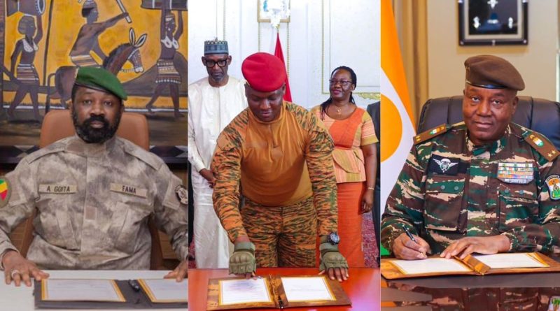 Le Burkina Faso, le Mali et le Niger se retirent de la CEDEAO
