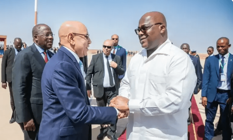 RDC : Le Président Mohammed Ould Ghazouani offre ses bons offices pour le retour de la paix dans le Nord-Kivu