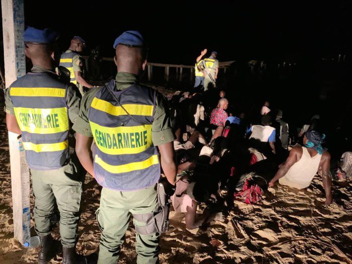 Immigration irrégulière : La gendarmerie intercepte 55 candidats au large de Mbour