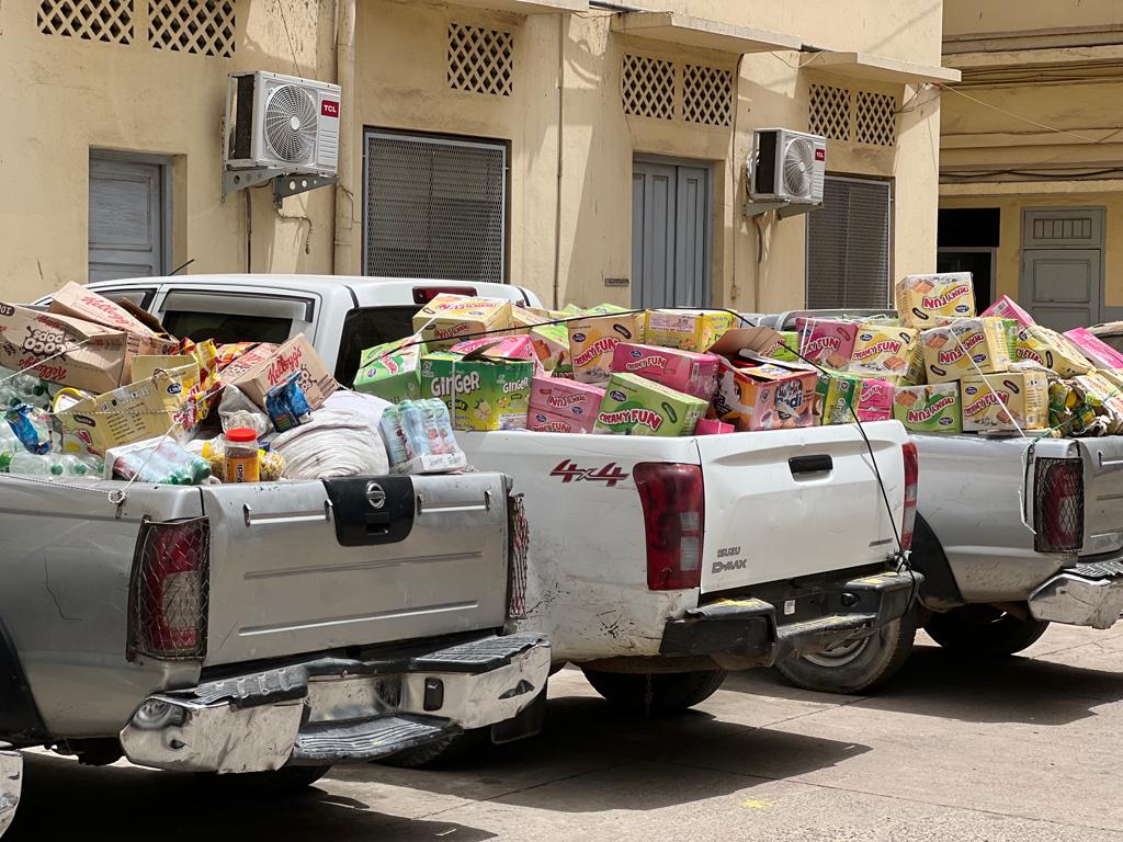 Opération du service d’hygiène : Plus de 26 tonnes de produits alimentaires impropres saisies