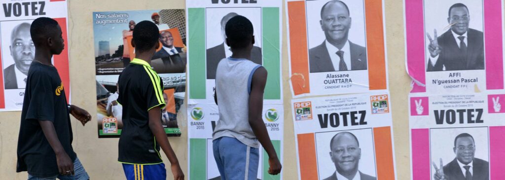 Présidentielle en Côte d’Ivoire : un climat d’apathie à la veille du scrutin