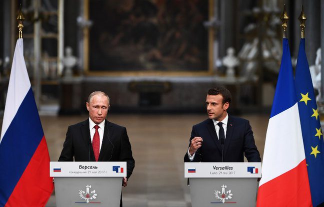 Première rencontre Macron – Poutine : Un groupe de travail conjoint sur la Syrie annoncé