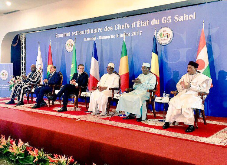 La France apporte son soutien au G5 Sahel