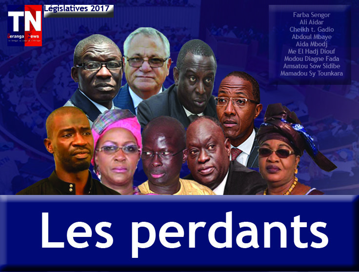 Législatives 2017: Les perdants