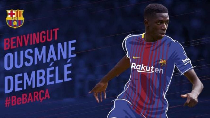Le FC Barcelone révèle le numéro que portera Ousmane Dembélé
