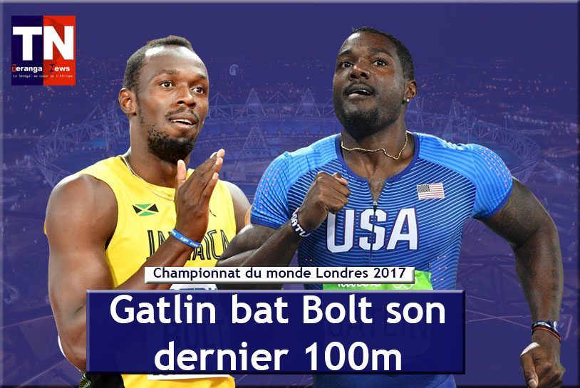 Mondiaux de Londres 2017 : Gatlin foudroie Usain Bolt