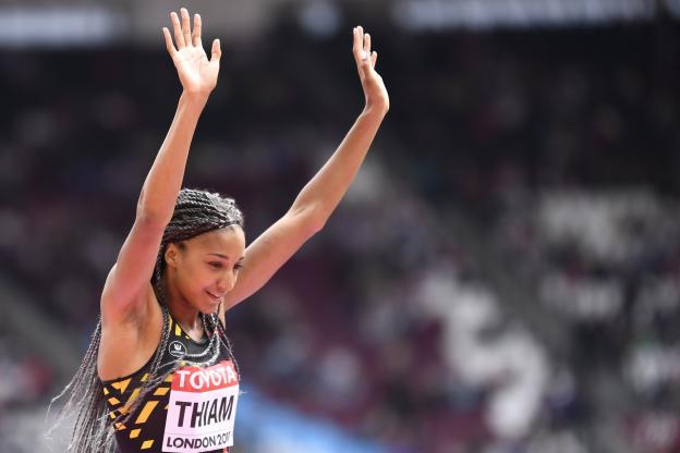 Mondiaux de Londres : La belge Nafissatou Thiam championne du monde de l’heptathlon