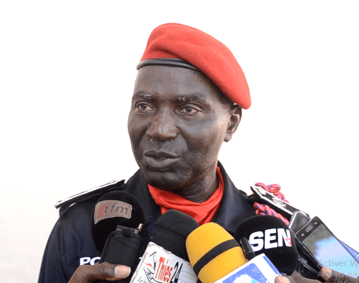 Thiès – Portrait Commandant de la SENFPU 2 : Le Commissaire principal Mamadou Sagna, un homme du sérail