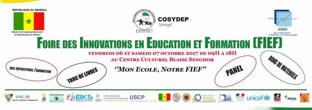 Education – COSYDEP: Une foire comme espace d’expériences porteuses de changements prévue les 06 et 07 octobre 2017
