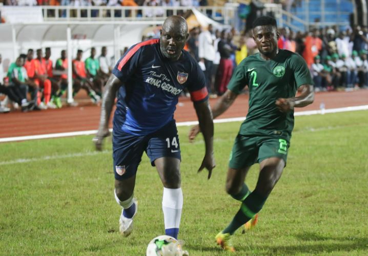 Liberia : Le Président George Weah a joué son dernier match avec la sélection